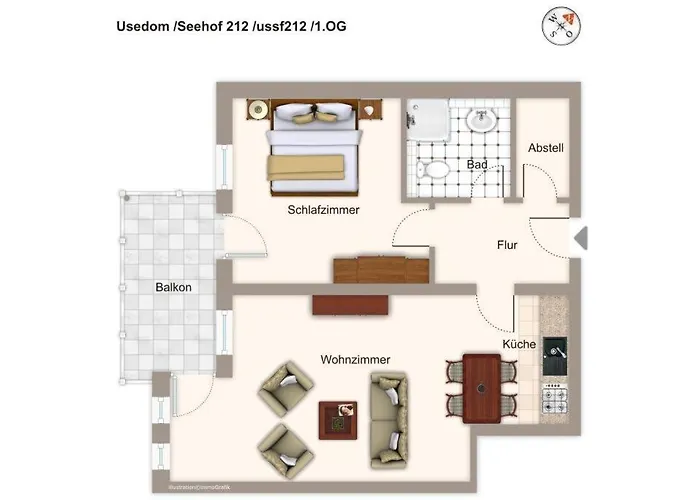 Daire Seehof Seehof 212